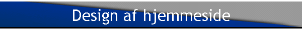 Design af hjemmeside